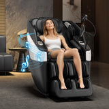 Redcamp Massage Chair Full Body: Zero Gravity with SL Track, 3D Robot Hands, Heat, Airbag Massage, Foot Roller, Bluetooth, Body Scan, LED Remote, Wireless Phone Charging Redcamp