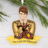 Hallmark Saturday Night Live Stefon Christmas Ornament, SNL 50th Gifts Hallmark
