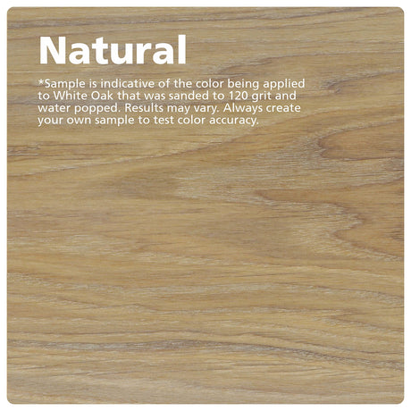 Rubio Monocoat Wood Stain & Finish 65 ft² - Natural | Oil Plus 2C | Quick-Dry, Eco-Friendly Linseed Wood Oil for Indoor Use, Includes Accelerator (Part B) | Protector | 130 ml Rubio Monocoat
