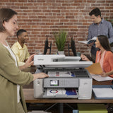 Brother MFC-J6555DW INKvestment Tank Color Inkjet All-in-One Printer with up to 1 Year of Ink in-box1 and 11” x 17” Print, Copy, scan, and fax Capabilities,White Brother