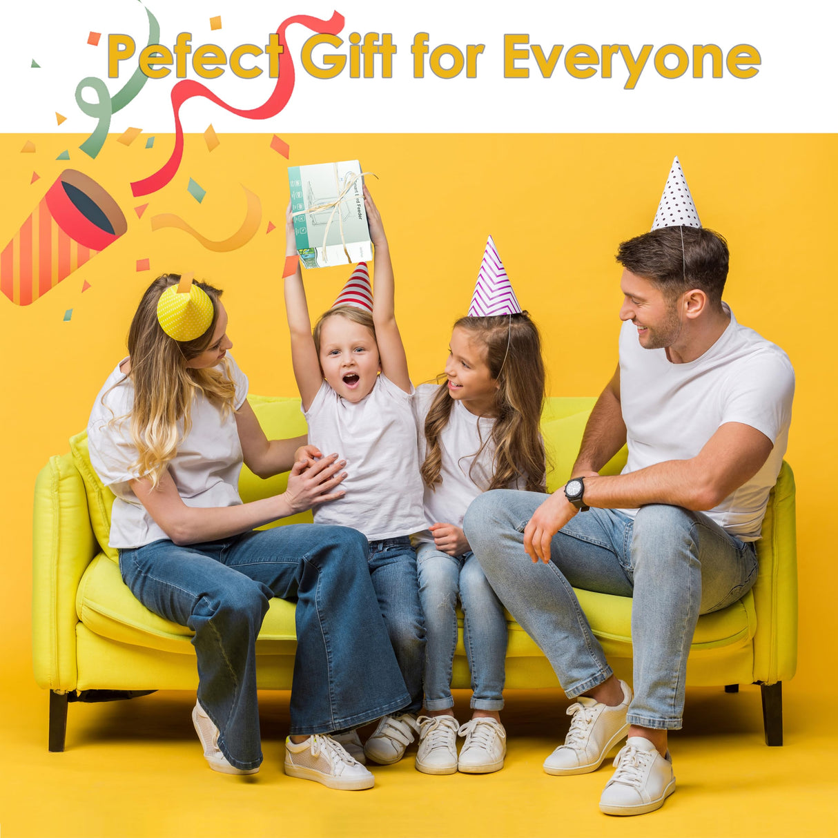 ImmSss Bird Feeder with Camera,Smart AI Identify Bird Species,Solar Hummingbird House Outdoor with 2.5K HD Cam,Live View,Instant Alerts,Capture Bird Video,Squirrel-Proof,Ideal Gift for Bird Lover ImmSss