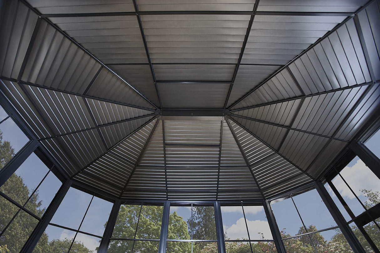 Sojag Outdoor 12' x 15' Charleston Solarium, Outdoor Sun Shelter and Shade Structure ShelterLogic