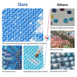 Camocin Diamond Art Kits for Adults Butterfly, 5D Flowers Diamond Painting Kits for Adults Beginners, DIY Butterfly Full Round Dots Drill Gem Art Kit for Gift Home Wall Decor 12 x 16 Inch Camocin