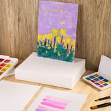 120 Sheets Watercolor Paper Bulk, 140 lb/300 GSM Cold Press Paper White Water Color Paper Cotton Paper for Kids Child Students Adults Artists Drawing Wedding Gift Cards(5 x 7 Inch) Prudiut