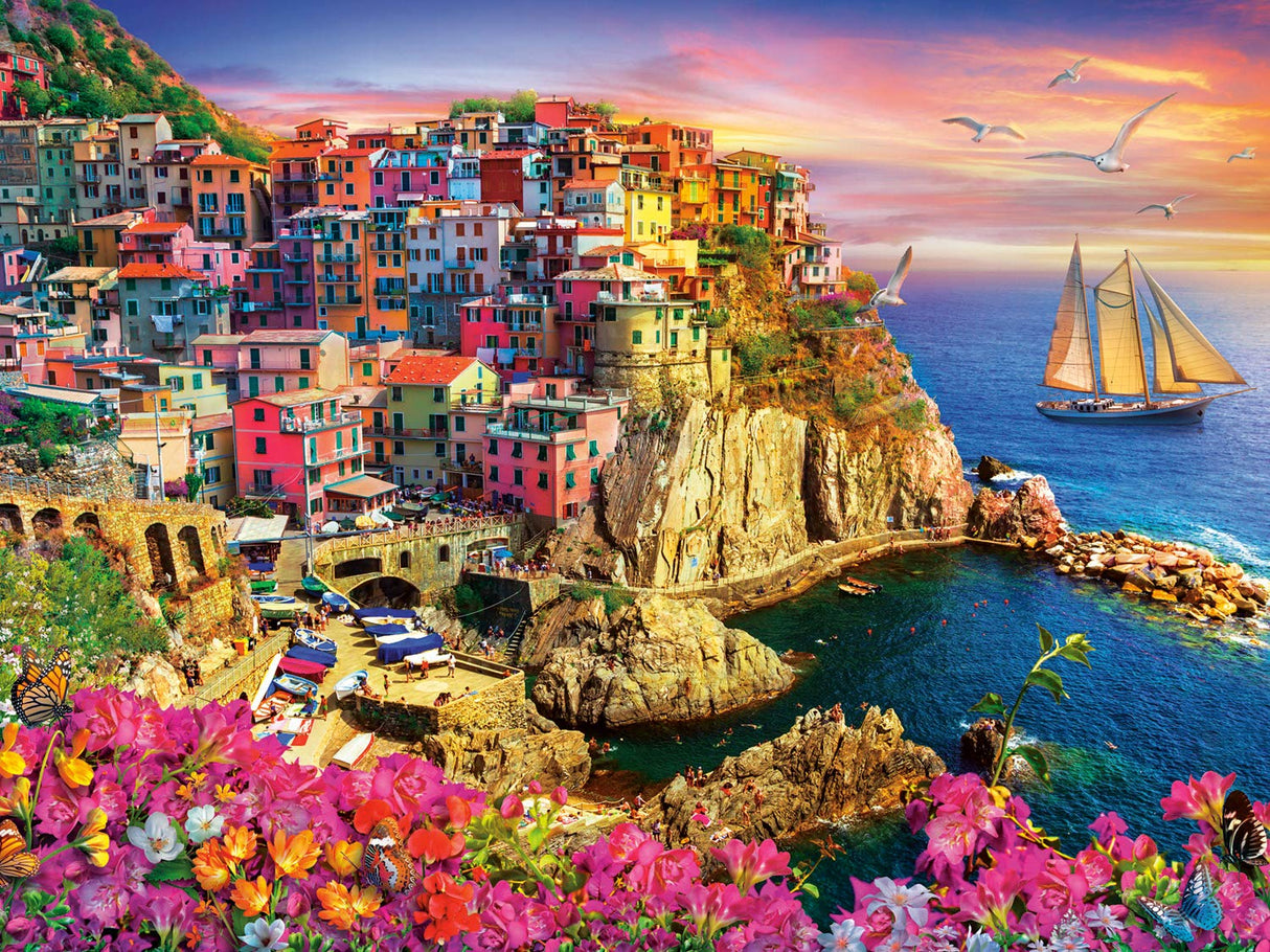 Buffalo Games - Eduard - La Bella Vita - 1500 Piece Jigsaw Puzzle for Adults -Challenging Puzzle Perfect for Game Nights - Finished Size is 38.50 x 26.50 Buffalo Games