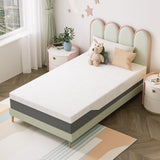 12 Inch Twin XL Mattress, Memory Foam Mattress for Cool Sleep & Pressure Relief, Medium Firm Support, Removable Cover, No Fiberglass JOYRIDE SLEEP