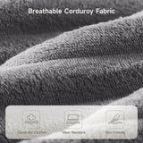 ONBRILL 77" Modern Loveseat Sofas for Living Room,Comfy Cloud Couch with Deep Seats,Solid Wood Frame,Corduroy Fabric Couches for Living Room,Bedroom and Small Spaces ONBRILL