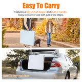 SculPong Folding Table Camping Table Multi-Purpose Picnic Table Outdoor Indoor Casual Party Table 6FT SculPong