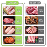 ONCE FOR ALL Fresh Meat Slicer Cleaver Kitchen Knife Set For Meat Slicing Shredding, Manual Meat Cutter Food Slicer For Beef Pork Mutton For Home Cooking BBQ Hot Pot ONCE FOR ALL