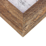 kennethan Rustic Brown 11x14 Picture Frame - Made to Display Pictures 8x10 with Mat or 11x14 Without Mat - Wide Molding - Wall Mounting Material Included kennethan
