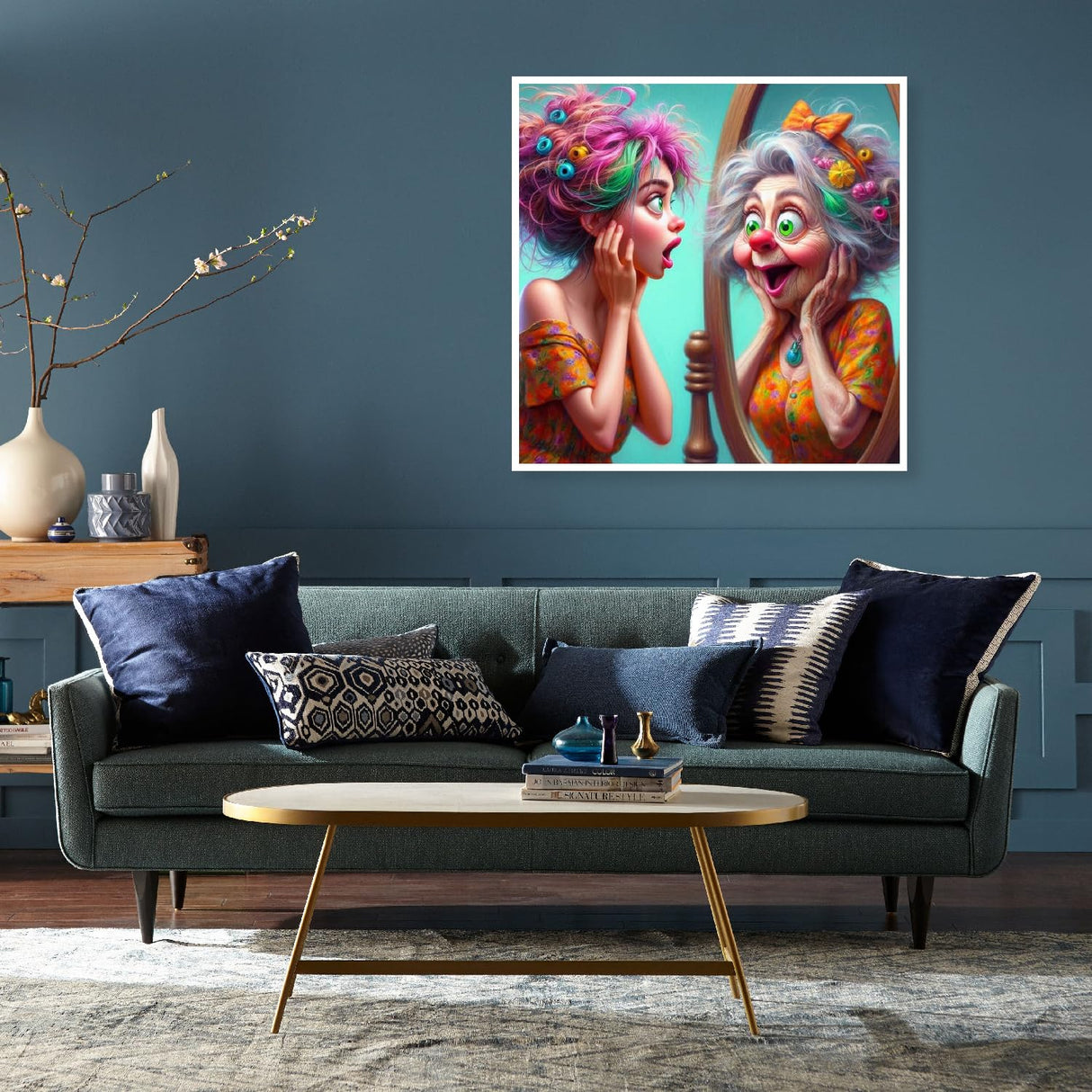 uuxsretaio Family Diamond Painting Kits for Adults, 5D Diamond Art Kits for Beginner, Easy Abstract Diamond Painting for Adults, DIY Full Round Drill Paint with Diamonds for Home Wall Decor 14X14 Inch uuxsretaio