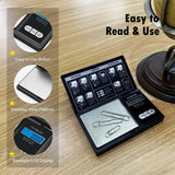 NUTRI FIT Gram Scale Digital Scale 0.01g Accuracy, 500g Small Pocket Scale Jewelry Scale, Weight for Food Ounces and Grams Kitchen Scale, Mg Scale for Powder Medicine Gold Weed, Portable NUTRI FIT