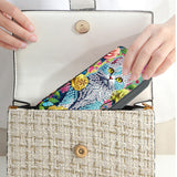 JISHSHAY Diamond Art Glasses Case Cat Diamond Painting Glasses Holder Gem Art Sunglasses Holder Gem Painting Sunglass Organizer Mosaic Kits for Adults Embroidery Kit Jigsaw Puzzles Eyeglass Case JISHSHAY