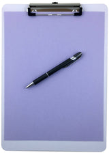 Clipboard Dry Erase Surface 9'' x 12.5'' Letter Size Low Profile Clip Whiteboard (Pack of 6) Trade Quest