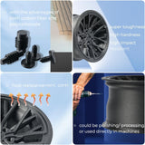 PRILINE Carbon Fiber Filament, PRILINE Carbon Fiber Polycarbonate 3D Printer Filament 1.75mm, High Strength Carbon Fiber 3D Printing Filament 1kg Spool, Black PRILINE