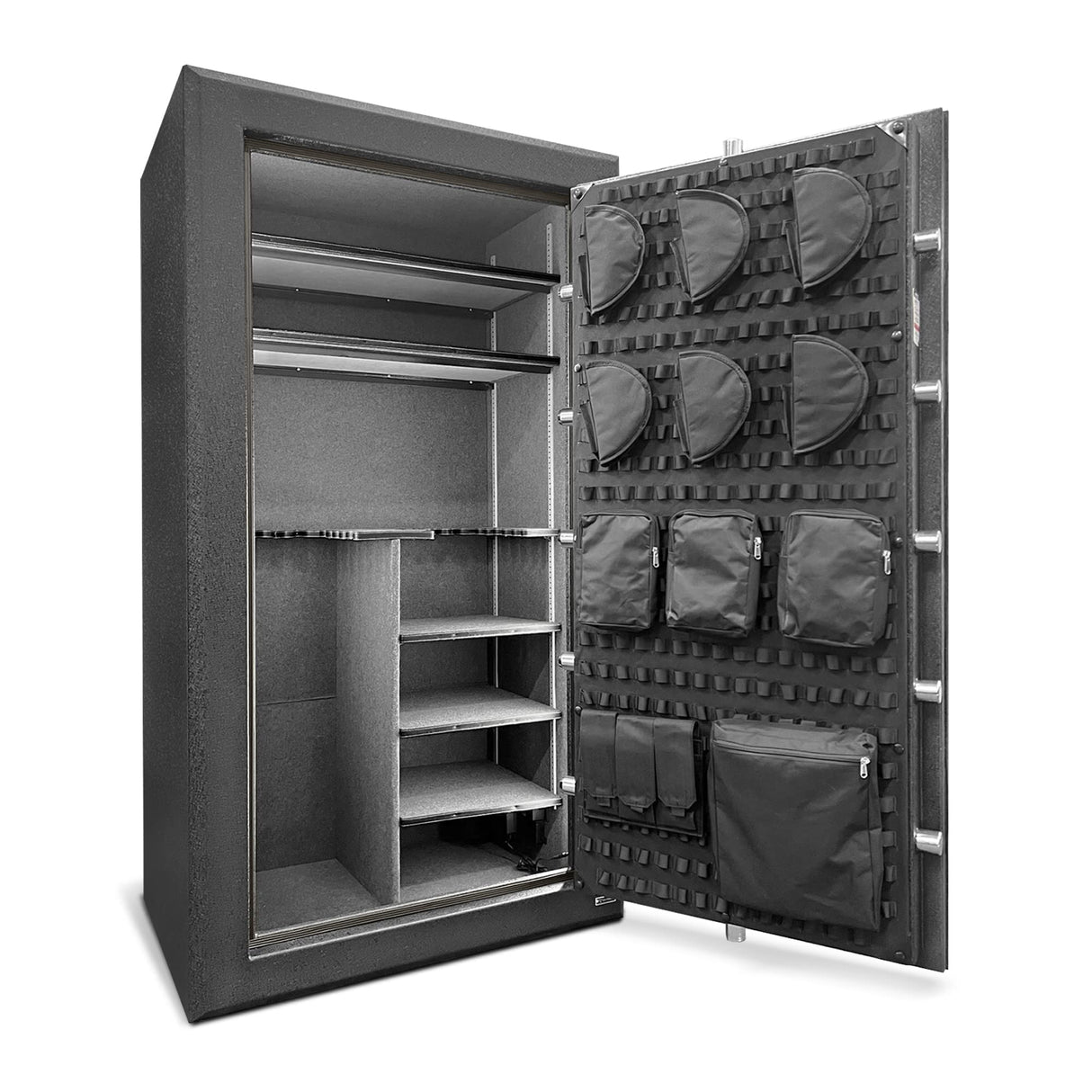 Stealth Premier 36 Gun Safe PR36 UL RSC Burglary Rated, 90 Minute Fire Protection, 32 Gun Capacity UL Listed Lock, CA DOJ Approved, Shelves & Customizable Door Panel Organizer Stealth