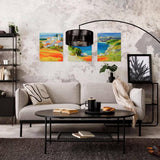 Kqcibz 2 Set DIY Solid Wood Canvas Frame Kit, 16X20 Inch Canvas Frame Stretcher Bars Wood for Oil Paintings, Prints and Posters Easy Install Kqcibz