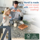 Nordi Foldable Toddler Kitchen Tower, Kitchen Stool Helper, Standing Tower with 3 Adjustable Heights, Suitable Age for 1.5-6 Years, Montessori Kitchen Stools HARPPA