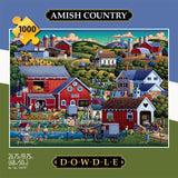 Buffalo Games - Dowdle - Amish Country - 1000 Piece Jigsaw Puzzle for Adults -Challenging Puzzle Perfect for Game Nights - Finished Size is 26.75 x 19.75 Buffalo Games