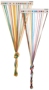 Dimensions Colored Beach Chairs Counted Cross Stitch Kit, 14 Count Light Blue Aida, 7'' x 14'' Dimensions