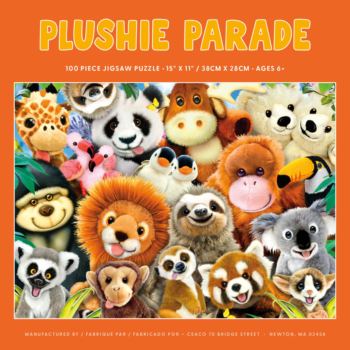 Ceaco - Plushie Parade - 100 Piece Jigsaw Puzzle Ceaco