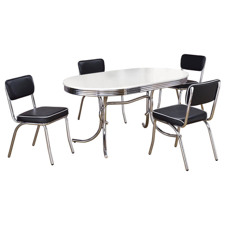 Midge - Oval Dining Table Set HouseOfZazla
