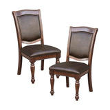 Homelegance Lordsburg 2-Piece Pack Dining Side Chairs, Cherry Homelegance