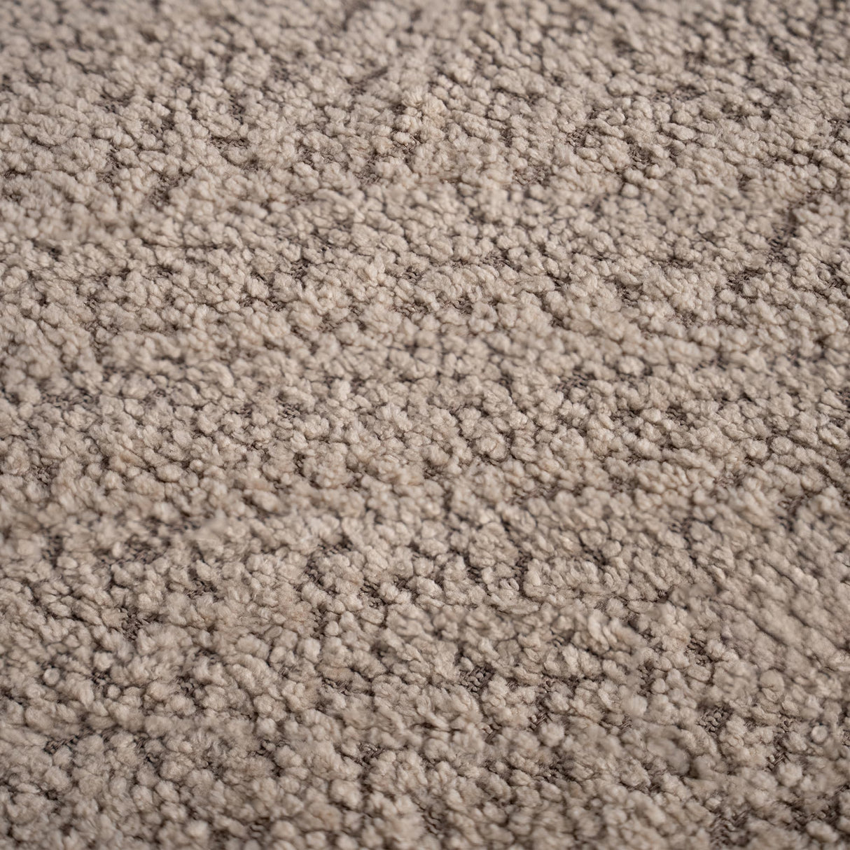 Acanva Modern Curved Sectional Living Room Couch, Minimalist Comfy Boucle Fabric Modular Sofa for Apartment, Home Office, 114" W Right Hand Facing, Light Coffee Acanva