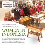 EcoDecors, 24 inch, Brown, Teak Shower Bench, Teak Bench Shower, Teak Shower Bench for Inside Shower, Teak Bathroom Bench, Teak Wood Shower Bench EcoDecors