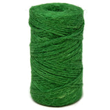 Gift Boutique Christmas Baker's Jute Twine, 3 Rolls of Red, Green and Natural Holiday Decorative String for Arts 'n' Crafts, Packing, Wrapping and Party Supplies, 450 Feet Gift Boutique