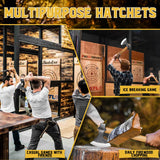 Dream Reach Throwing Hatchet, Professional 16" Throwing Tomahawk Axe Throwing Game for Backyard, Hand Forged Viking Throwing Axe Set for Adults for Competition and Recreation Dream Reach