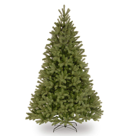 National Tree Company 'Feel Real' Artificial Full Downswept Christmas Tree, Green, Douglas Fir, Includes Stand, 7.5 Feet National Tree Company