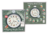 Mark Feldstein & Associates The Original Singing Bird Clock 25th Anniversary Edition, As Seen On TV (13 Inch, Matte Green) Mark Feldstein & Associates