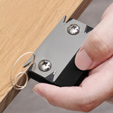 NECAMOCU Edge Banding Trimmer - 2025 Upgraded Mini Edge Band Trimmer & Cutter, Stainless Steel Blade Veneer Edge Trimmer for Woodworking, Durable Edgebanding Trimming Tool for Wood, Veneer, PVC, ABS Necamocu