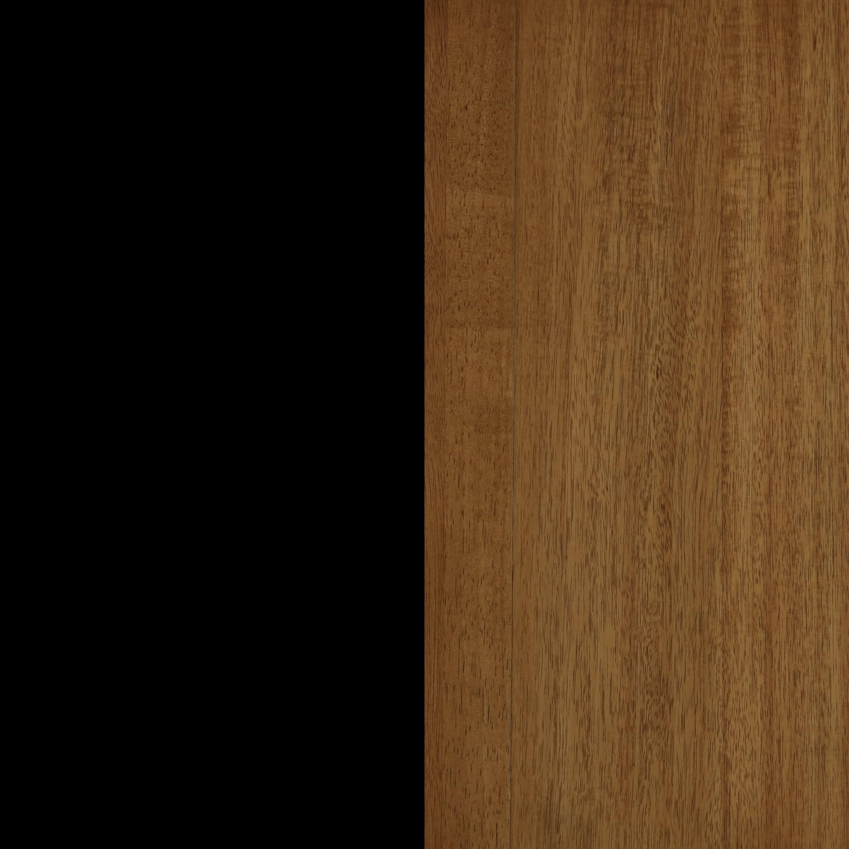 Nathan James Harper Modern Nightstand Side Accent or End Table with Storage Drawer, 1, Black/Brown Nathan James