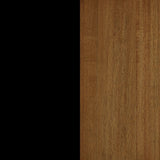 Nathan James Harper Modern Nightstand Side Accent or End Table with Storage Drawer, 1, Black/Brown Nathan James