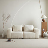 Swbvs Futon Sofa Bed, Sectional Small Couch, Sleeper Sofa, Loveseat, Modern Futon Couch, Sofa Cama, Couches for Living Room, Bedroom, Beige Swbvs