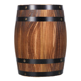 Yardwe Wooden Whiskey Barrels Bucket Wine Barrels Planters Flower Planter Plant Pots Boxes Container Water Wishing Well Pail Garden Backyard Primitive Planter Outdoor Indoor Home Decor Yardwe