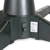 Best Choice Products 360-Degree Rotating Adjustable Christmas Tree Stand for Up to 7.5ft Artificial Tree w/ 3 Settings, 3 Built-in Electrical Outlets, Black Best Choice Products