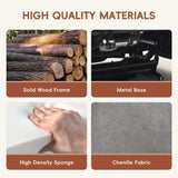 Ketaiyou Power Swivel Rocker Recliner with Massage and Heat, USB Port, Infinite Position, Oversized Electric Glider Rocking Chairs Living Room, Soft Fabric Reclining Sofa Chair(Misty Gray) Ketaiyou