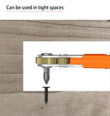 TOOLMAK Ratcheting Screwdriver Set Screwdriver 42 in 1 Ratchet Wrench Set, With Rotatable Ratchet Handles ＆ Storage Case, Household Repair Tool Kits for Bike TOOLMAK