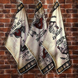 Bencailor 6 Pcs Farmhouse Kitchen Towels Chicken Rooster Kitchen Decor Farm Animal Hand Towels for Cooking Baking Housewarming Gift,15.75 x 23.62 inch(Retro Gray,Barn Farm) Bencailor