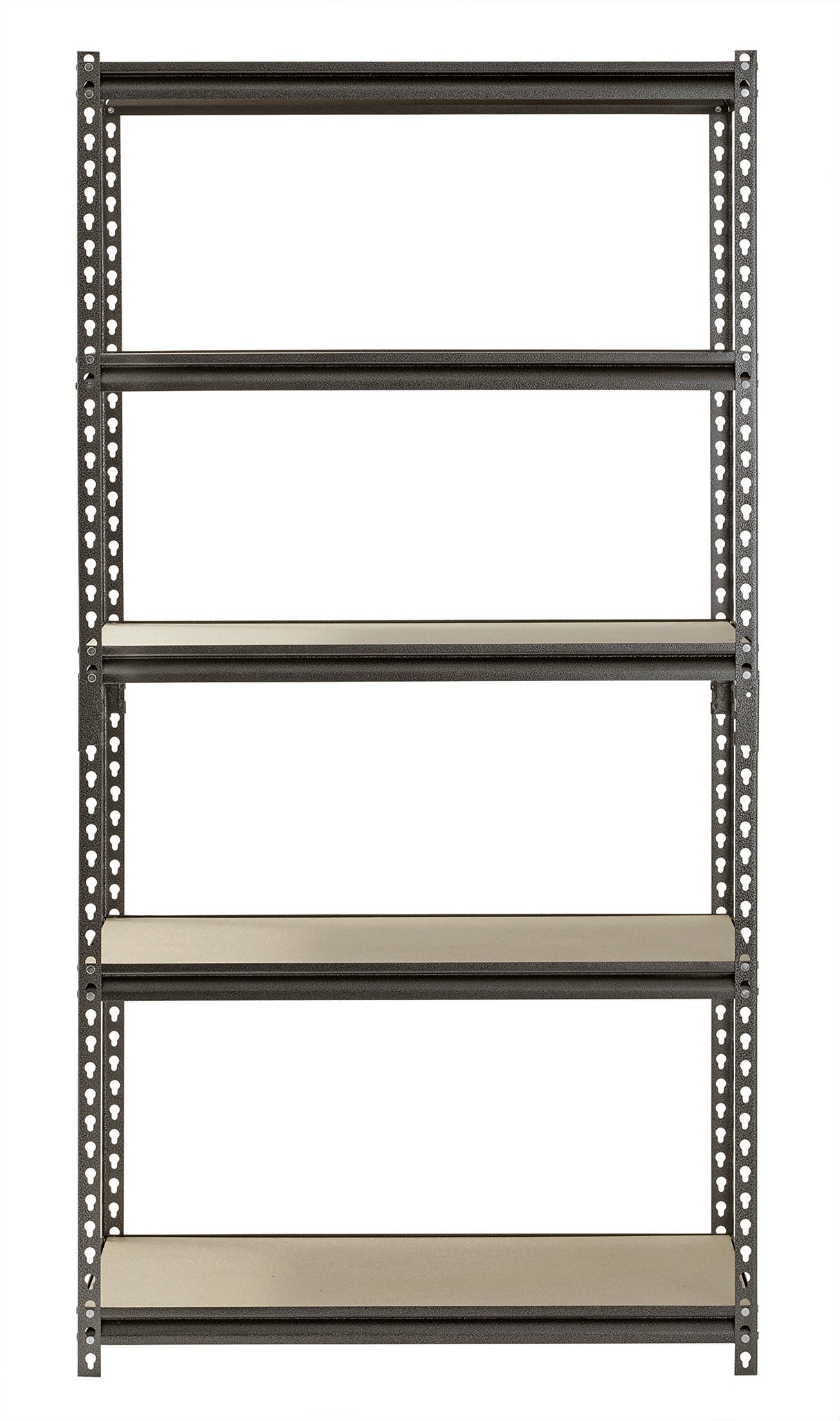 Muscle Rack UR361872PB5PAZ-SV Silver Vein Steel Storage Rack, 5 Adjustable Shelves, 4000 lb. Capacity, 72" Height x 36" Width x 18" Depth Muscle Rack