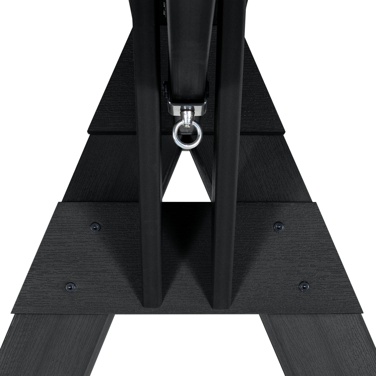 Highwood Heavy Duty, Weather Resistant A-Frame Porch Swing Stand, Black highwood