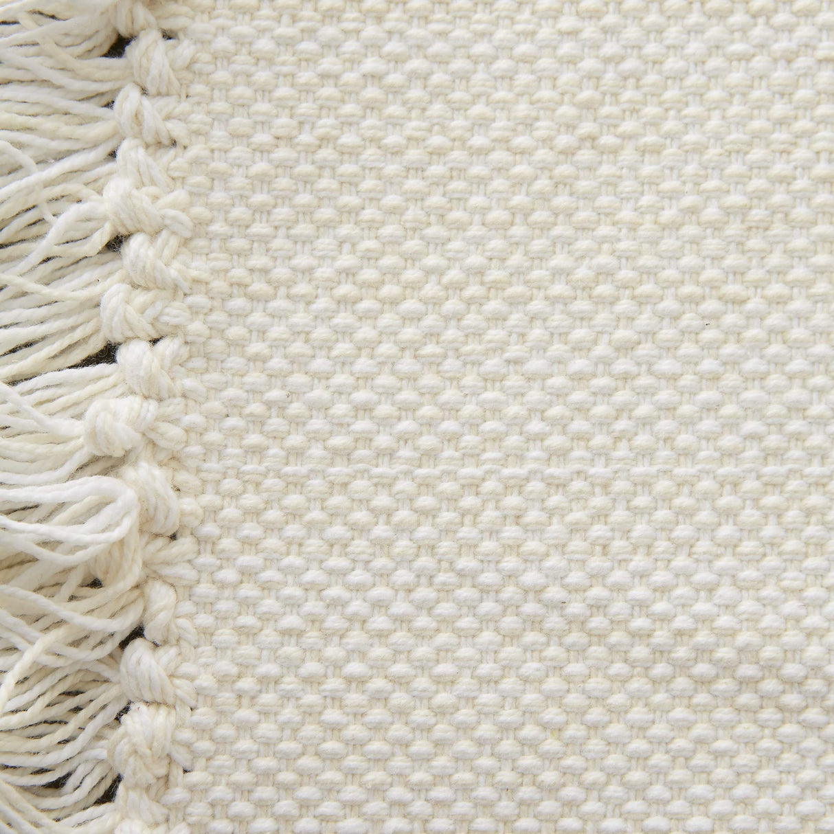 DII Variegated Tabletop Collection, Placemat Set3x19, Off-White, 6 Piece DII