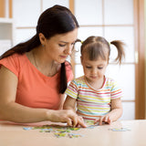 Puzzles for Kids Ages 4-8, 14 Pack Wooden Jigsaw Puzzles 30 Pieces Preschool Educational Learning Toys Set for Toddler Boys and Girls Stocking Stuffers OCTERIC