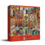 SUNSOUT INC - Quilted with Love - 1000 pc Large Pieces Jigsaw Puzzle by Artist: Joseph Burgess - Finished Size 27" x 35" - MPN# 38811 SunsOut