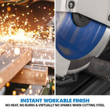 Evolution S355CPSL – Heavy Duty 14 Inch Metal Cutting Chop Saw W/ 14 Inch Carbide-Tipped Blade | Dry Cut Saw | Miter Saw 45° | Chop Saw For Cutting Metal – Accurate. Powerful. Reliable Evolution