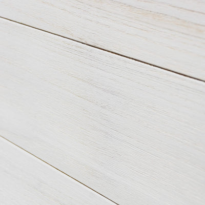 Brosisincorp Peel & Stick Wood Wall Panels - Real Paulownia Wood Shiplap Boards for Accent Walls, DIY Easy to Install - (12.4 Sq Ft, 10Pcs - 5" Wide, White Smoke)