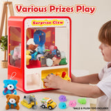 JOYIN Claw Machine Arcade Toy with LED Light & Adjustable Sound, Rechargable Dispenser Toys Mini Vending Machine for Kids - Perfect Christmas & Birthday Big Gifts for Kids, Ages 3+ JOYIN